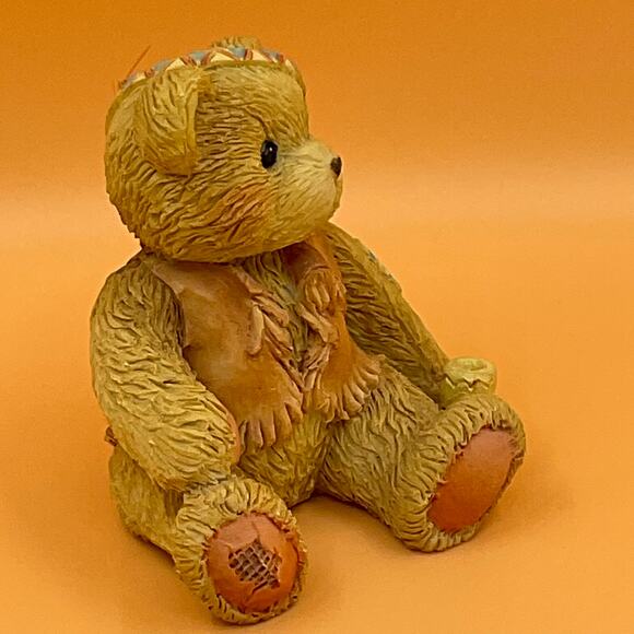 Cherished Teddies Bucky 1993 How I Love Being Friends With You Hamilton Gifts - Picture 5 of 7